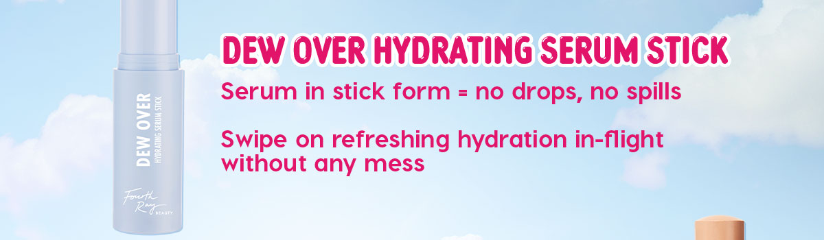 DEW OVER HYDRATING SERUM STICK | Serum in stick form = no drops, no spills