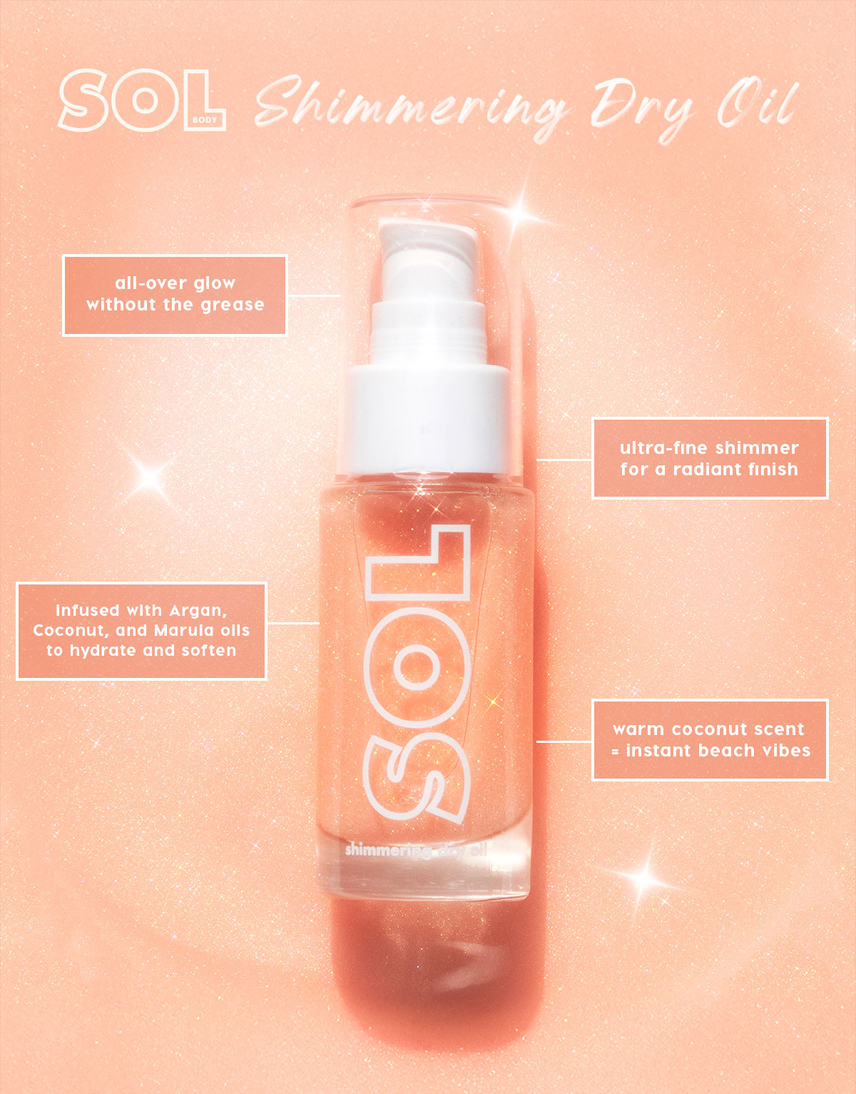 SOL Shimmering Dry Oil