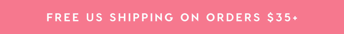 LIMITED TIME ONLY! FREE U.S. SHIPPING ON ANY ORDER