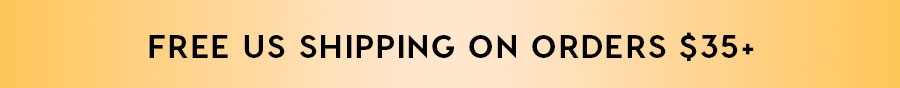 LIMITED TIME ONLY! FREE U.S. SHIPPING ON ANY ORDER