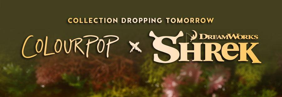 COLOURPOP x Dreamworks Shrek - Collection Dropping Tomorrow