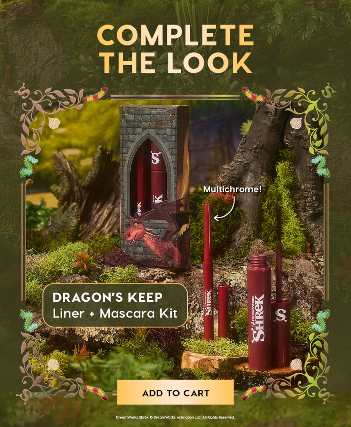COMPLETE THE LOOK | Dragon's Keep Multichrome Liner + Mascara Kit | ADD TO CART