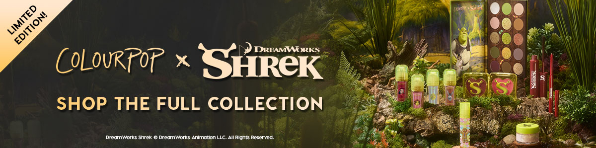 ColourPop x DreamWorks Shrek: SHOP THE FULL COLLECTION
