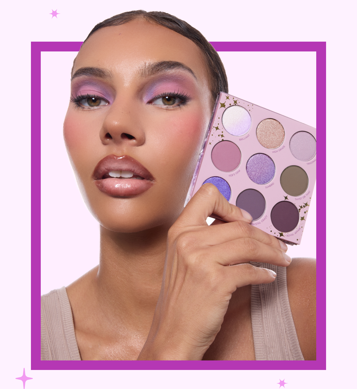 ALL AMETHYST EYESHADOW PALETTE ft @nataliya_makeup