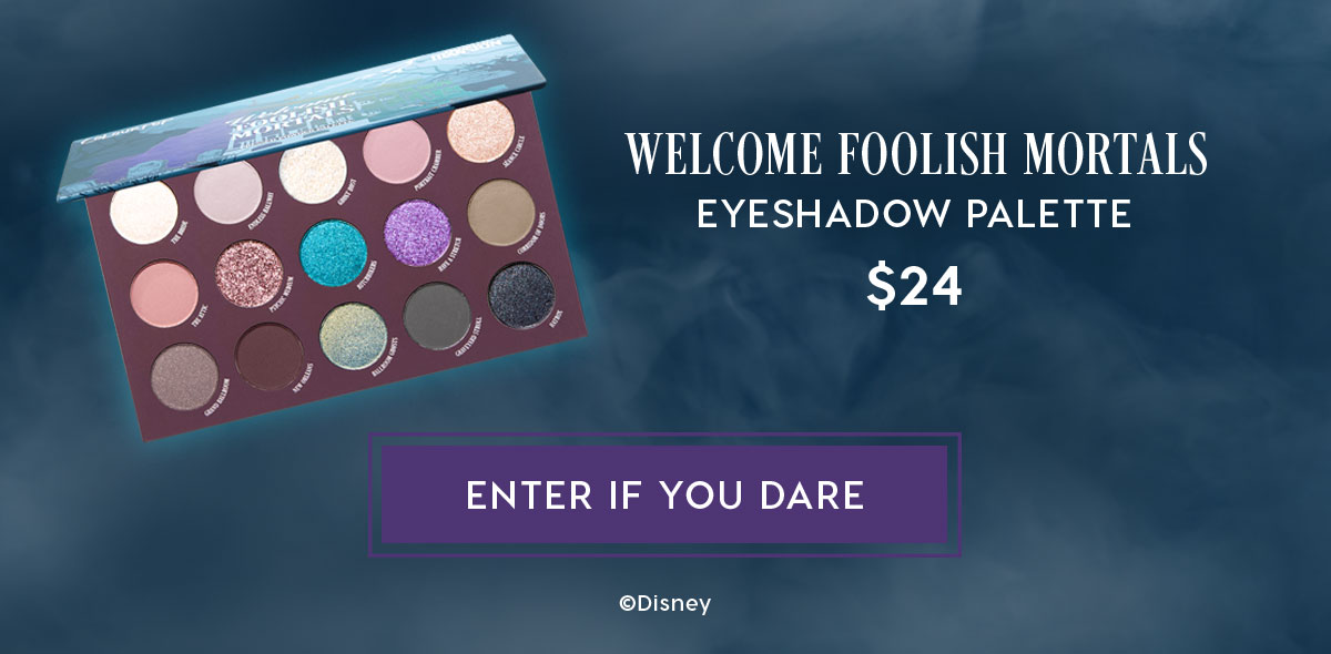Welcome Foolish Mortals Eyeshadow Palette $24
