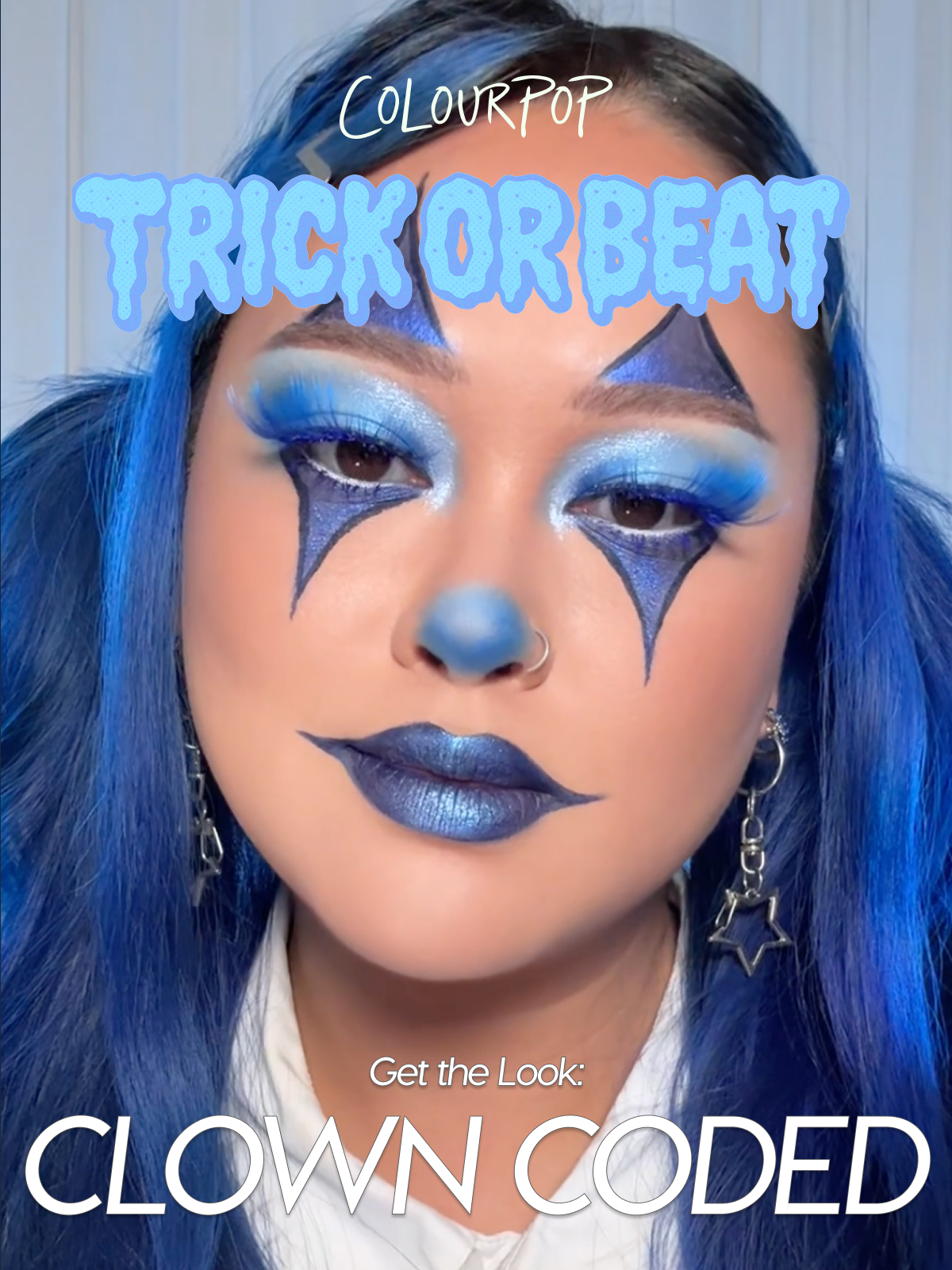 ColourPop | TRICK OR BEAT | GET THE LOOK: CLOWN CODED