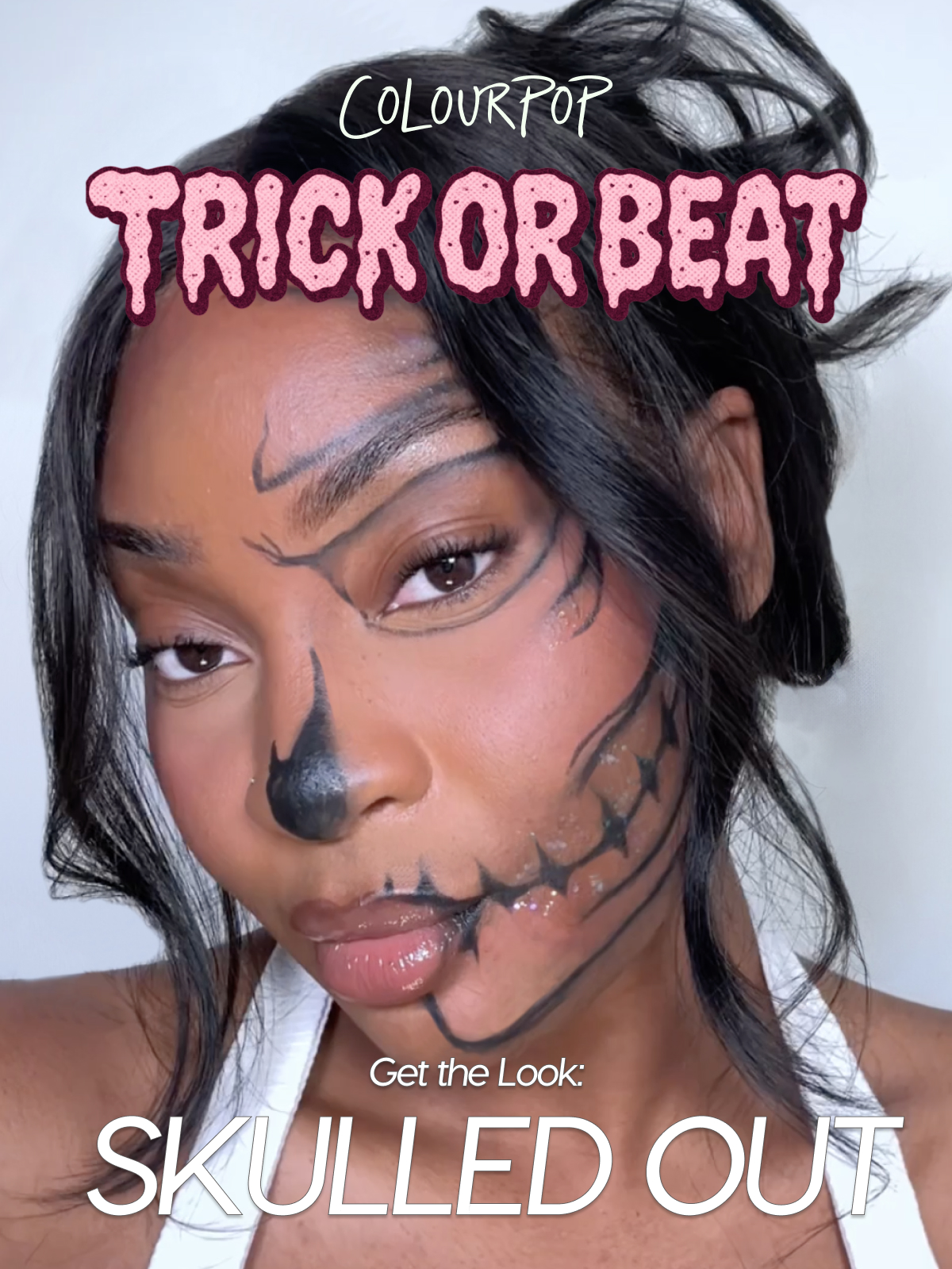 ColourPop | TRICK OR BEAT | GET THE LOOK: SKULLED OUT