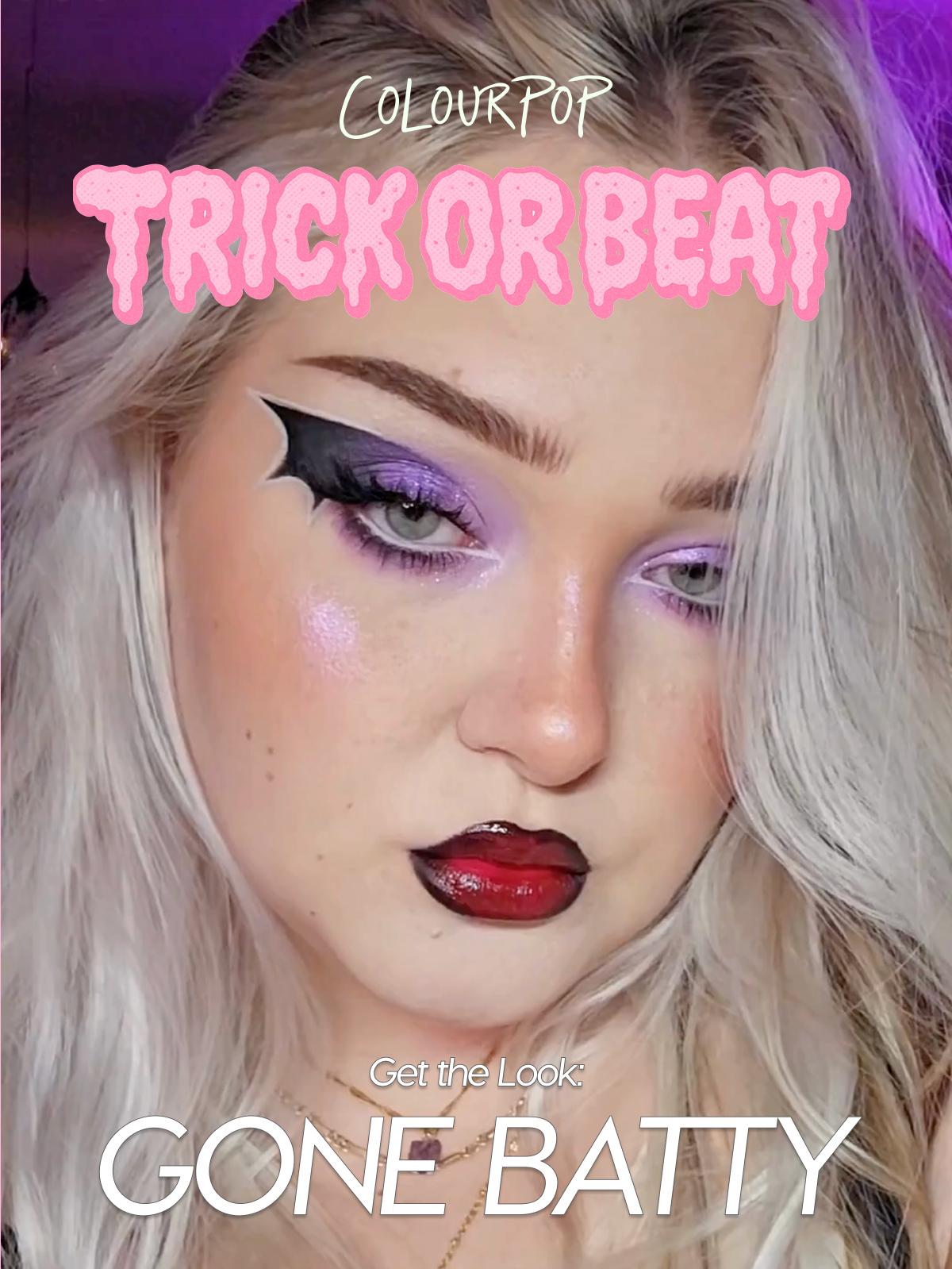 ColourPop | TRICK OR BEAT | GET THE LOOK: GONE BATTY
