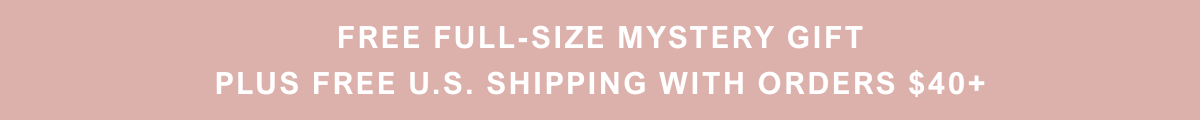 FREE U.S. SHIPPING ON ORDERS OF $35+