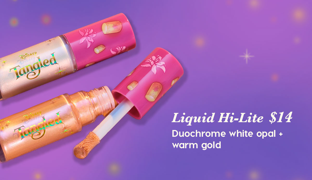 Liquid Hi-Lite $14: Duochrome white opal + warm gold