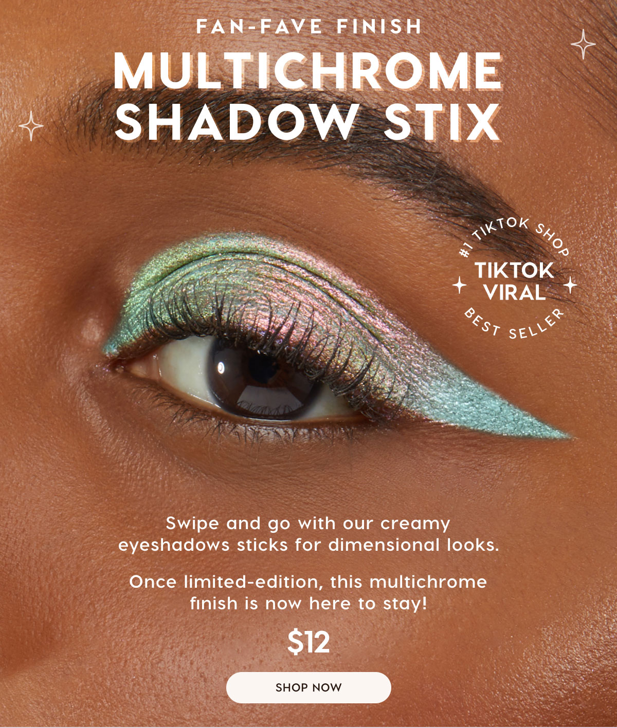 Fan-Fave Finish Multii-Chrome Shadow Stix | $12 Shop Now - TikTok Viral