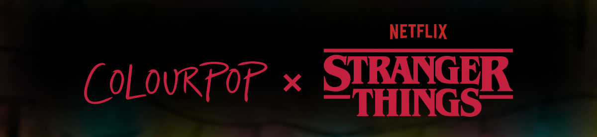 ColourPop x Netflix Stranger Things