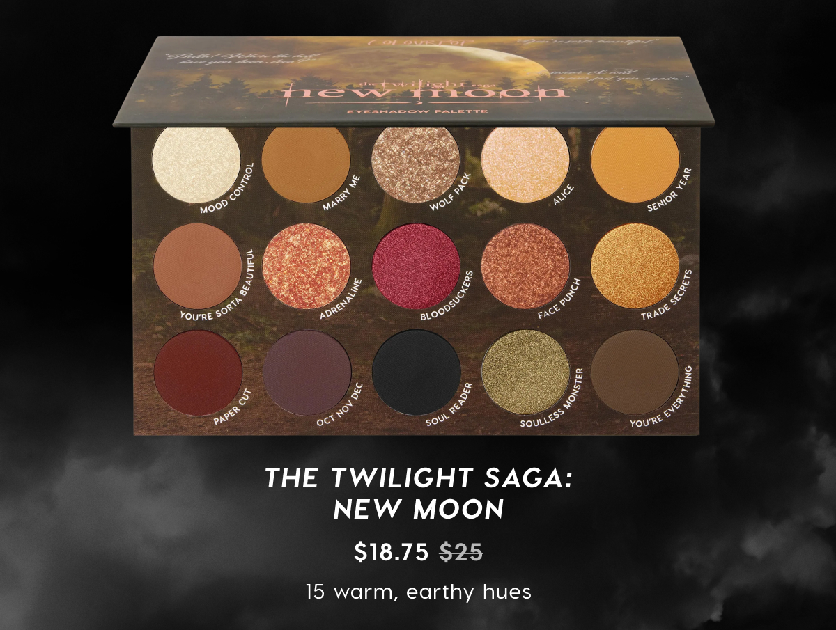 Shop The Twilight Saga: New Moon Palette Shop The Twilight Saga: New Moon Palette