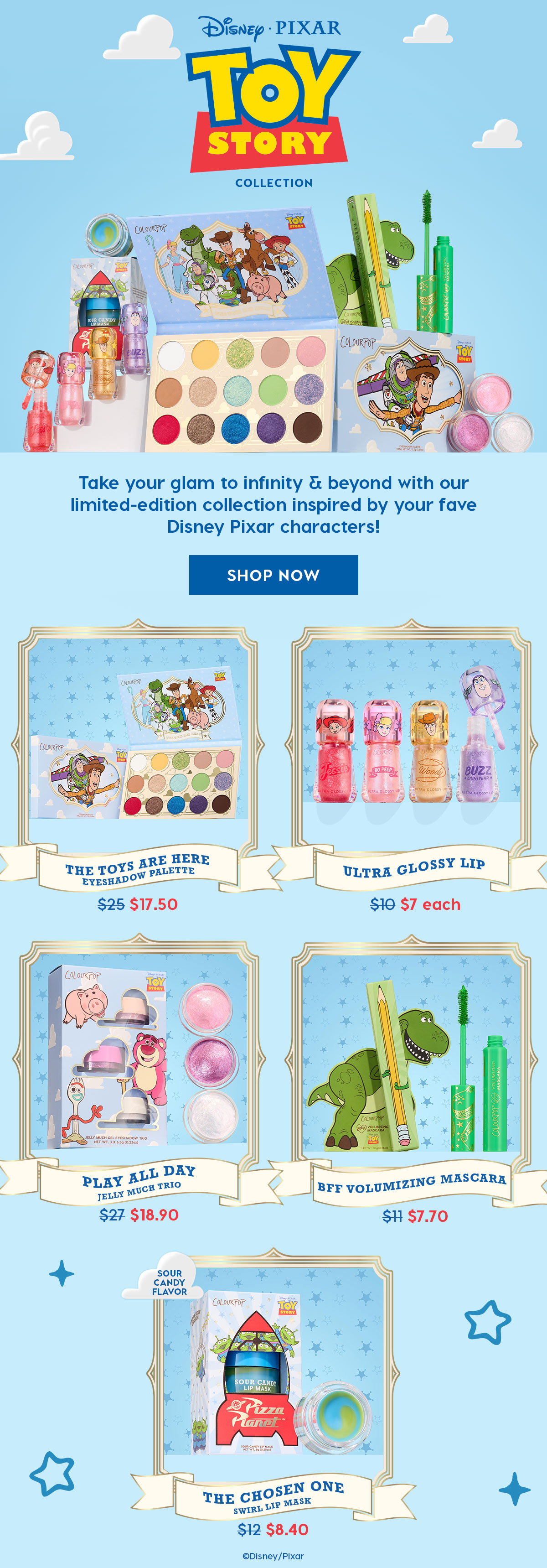 Shop the full Toy Story Collection 40% off now