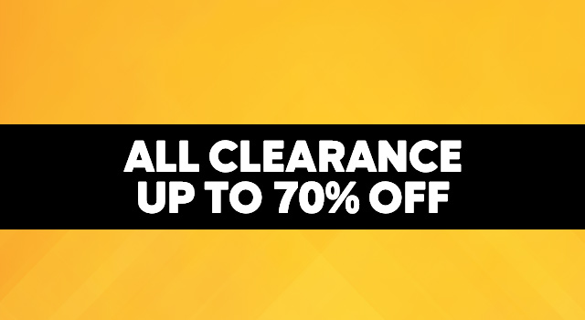 All clearance up to 70% Off