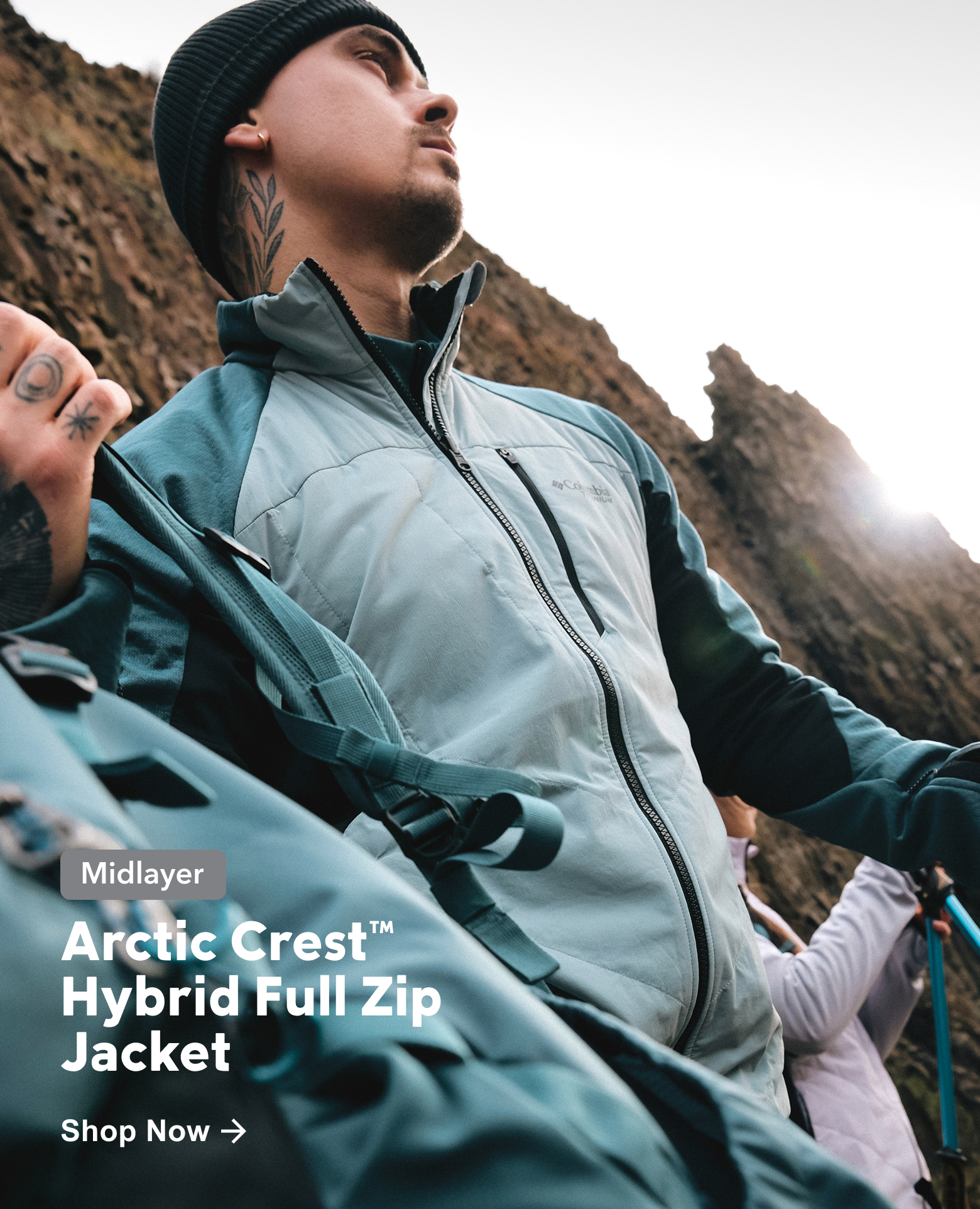 Mid Layer. Arctic Crest™ Hybrid Full Zip Jacket. Shop Now.