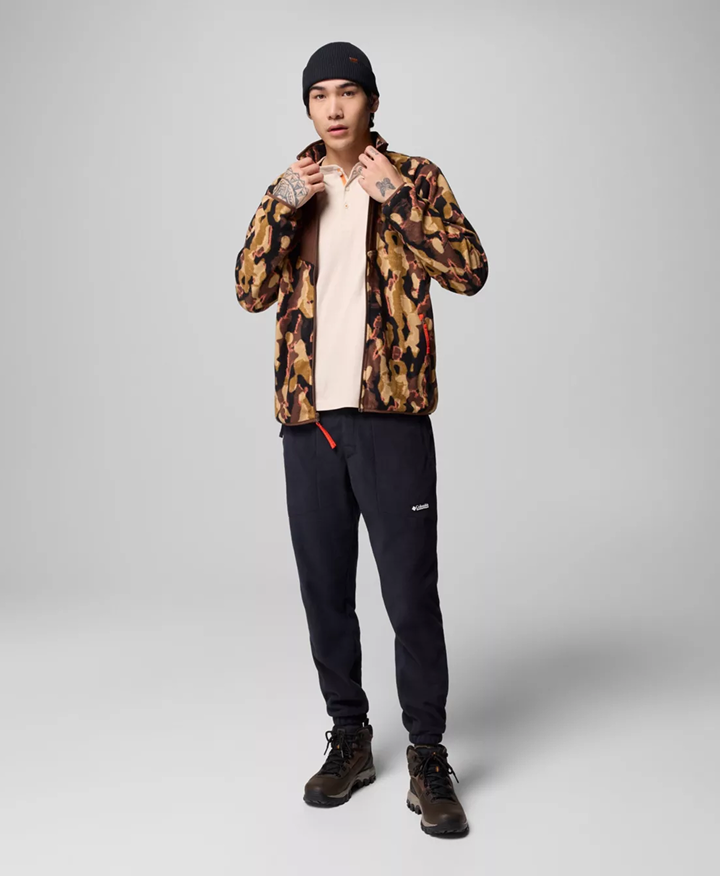 camo fleece