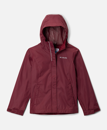 A lay down image of the kids'' Arcadia Rain Jacket