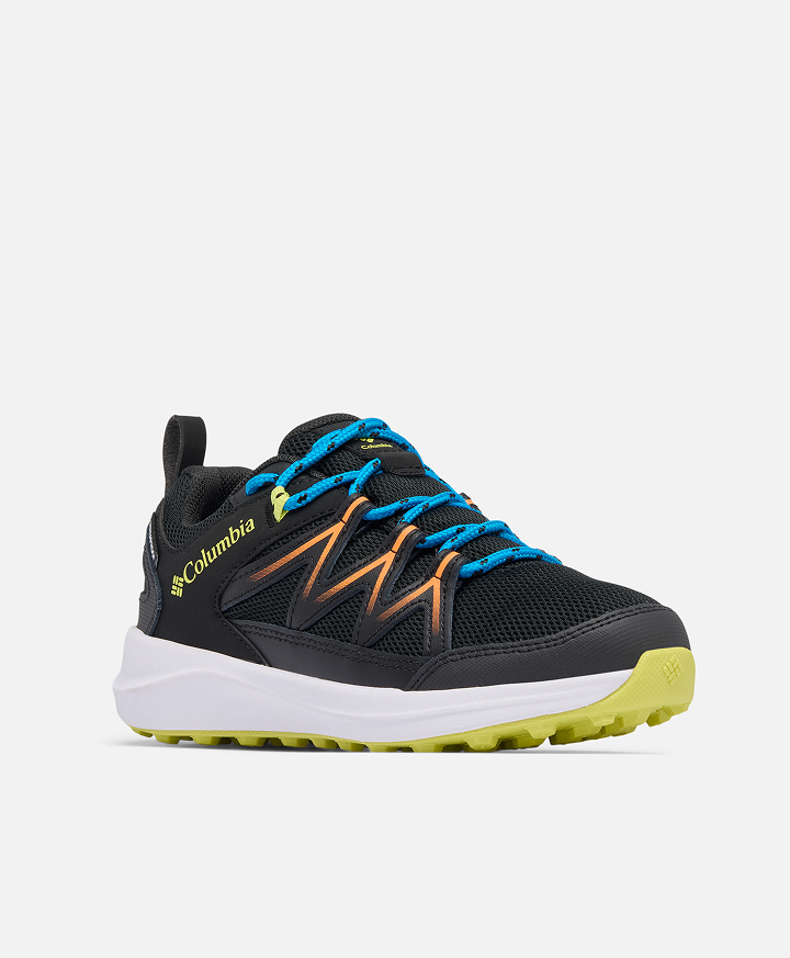 A kids' shoe.
