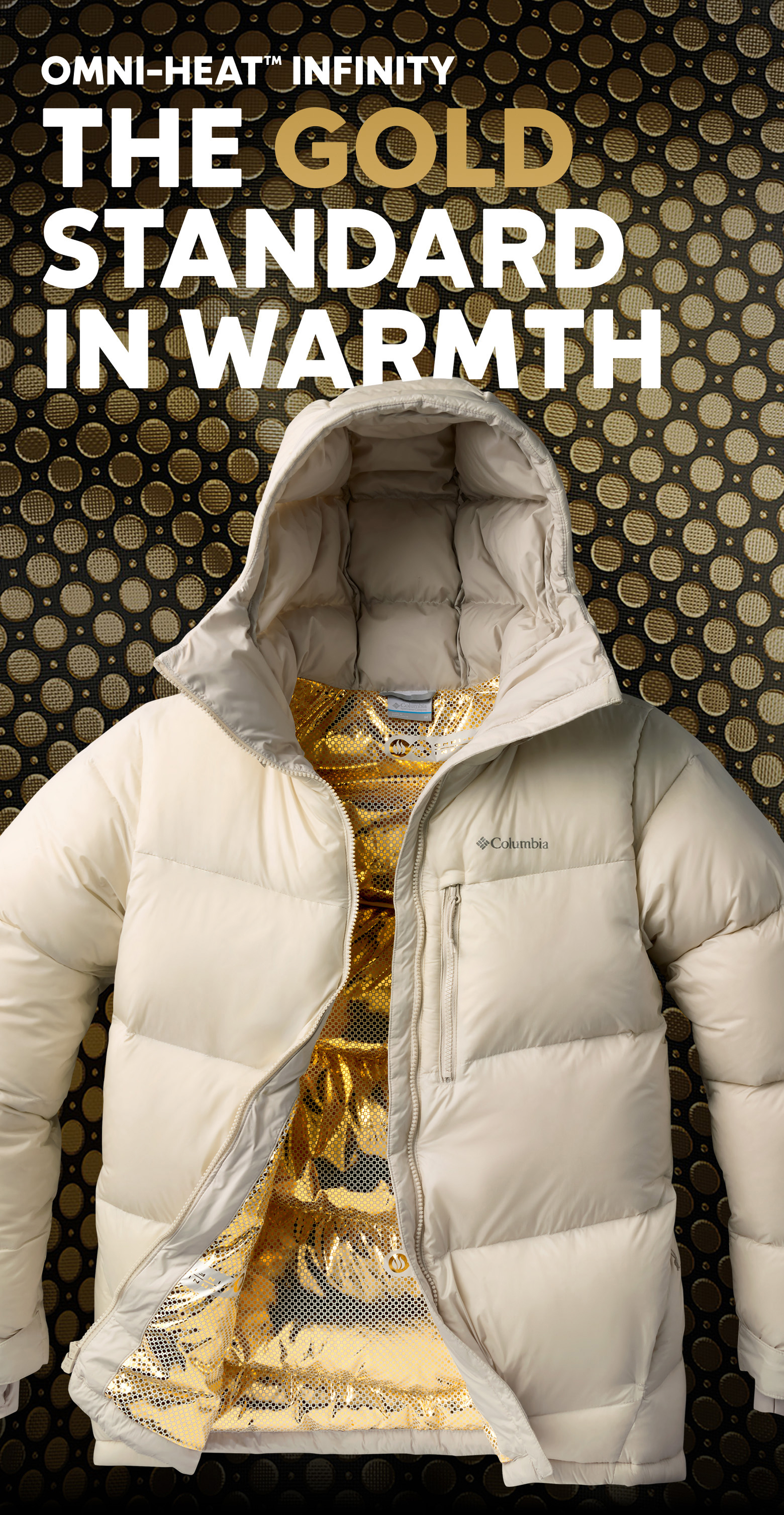 Omni-Heat™ Infinity. The Gold Standard In Warmth