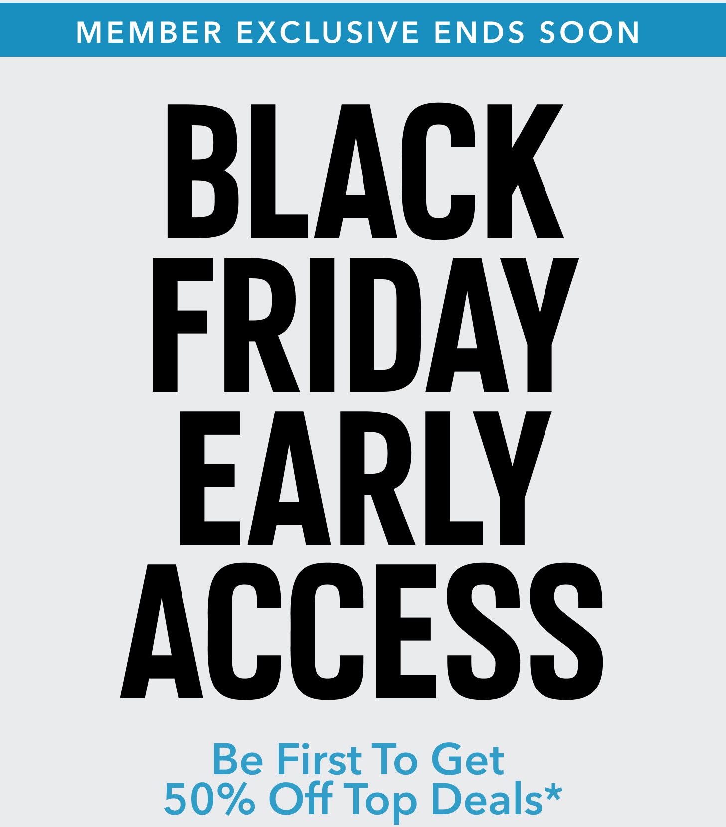 Black Friday Early Access