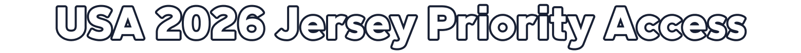 USA 2026 Jersey Priority Access