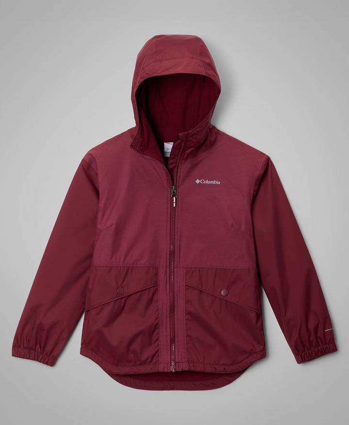 A red youth jacket
