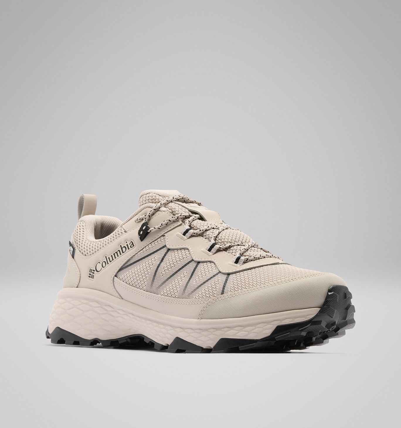 A product studio shot of the Peakfreak Rush Outdry shoe. 