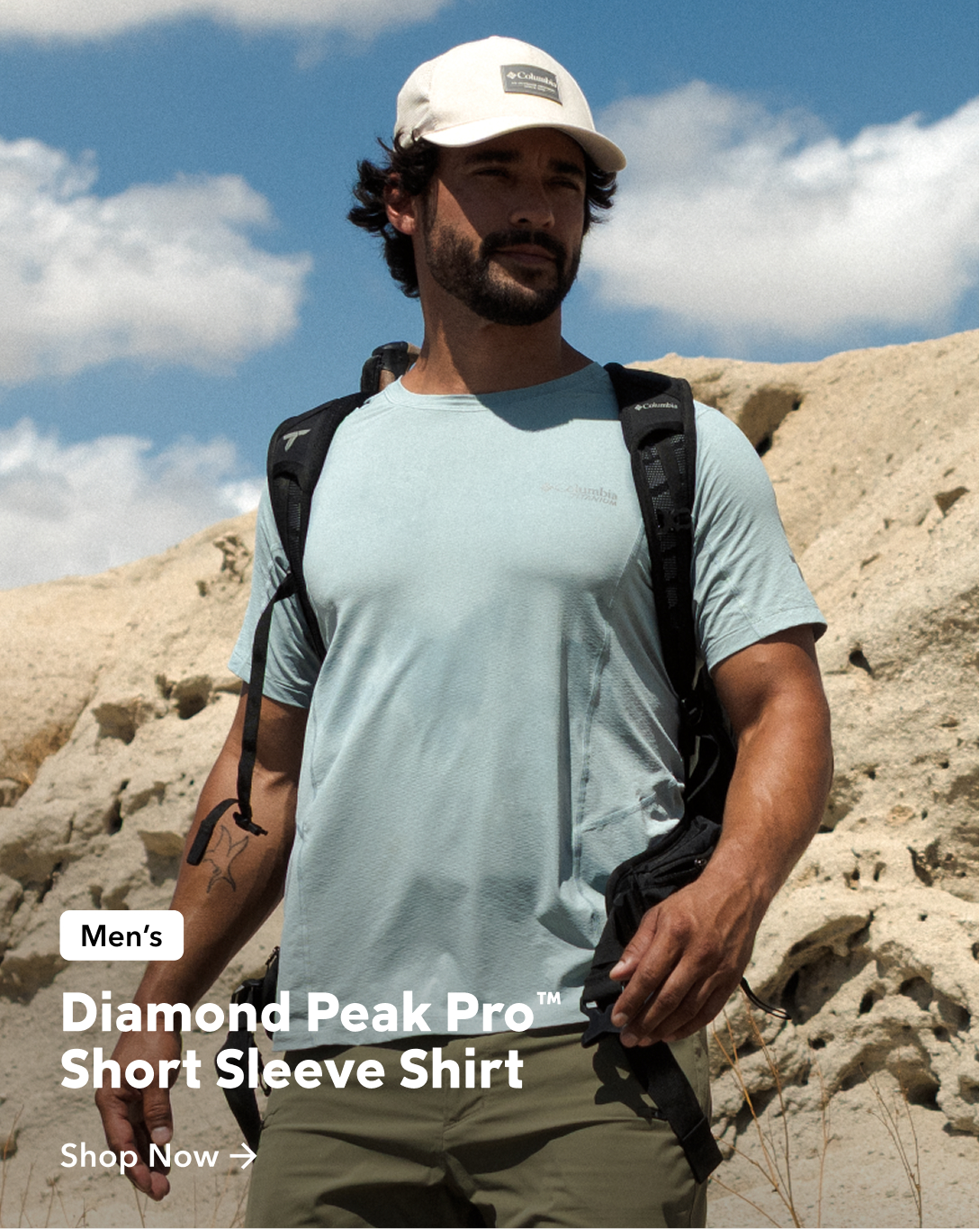 Men's Diamond Peak Pro Short Sleeve Shirt