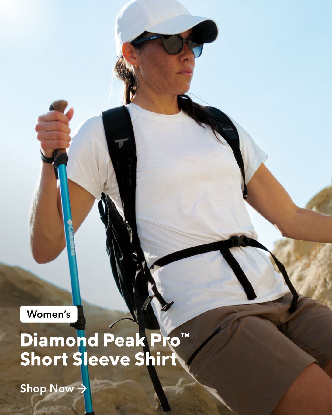 Women's Diamond Peak Pro Short Sleeve Shirt