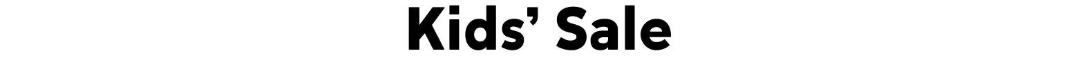 Kids' Sale