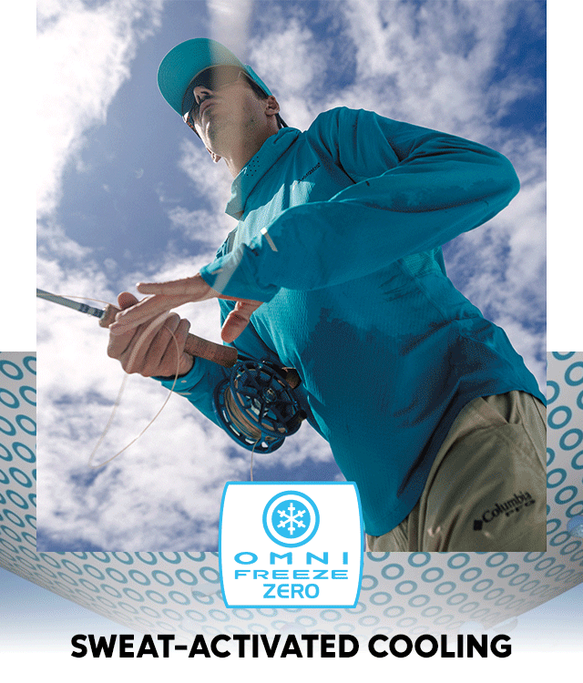 Omni-Freeze™ Zero. Sweat-activated cooling