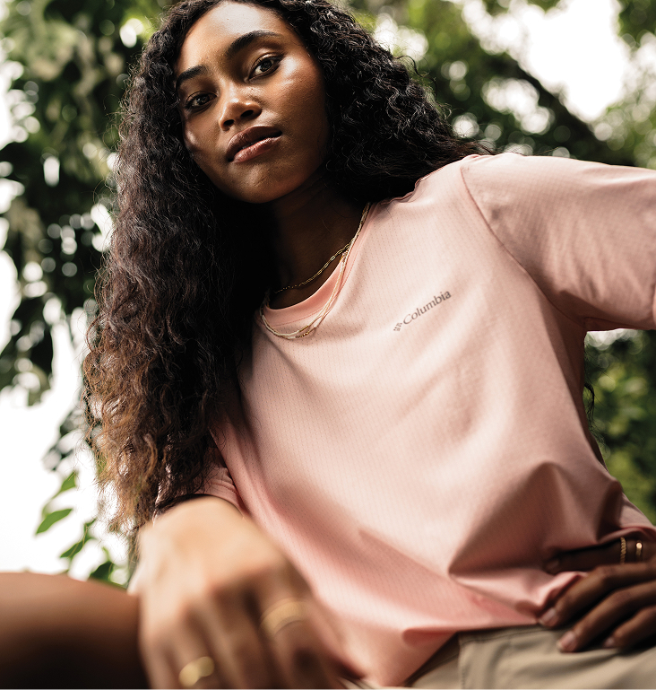 Women's pink shirt.