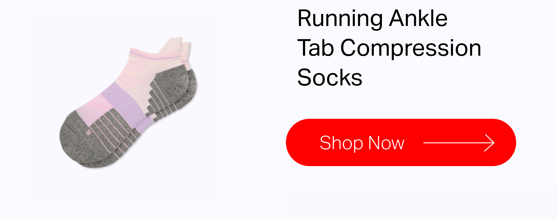 Running Ankle Tab Compression Socks