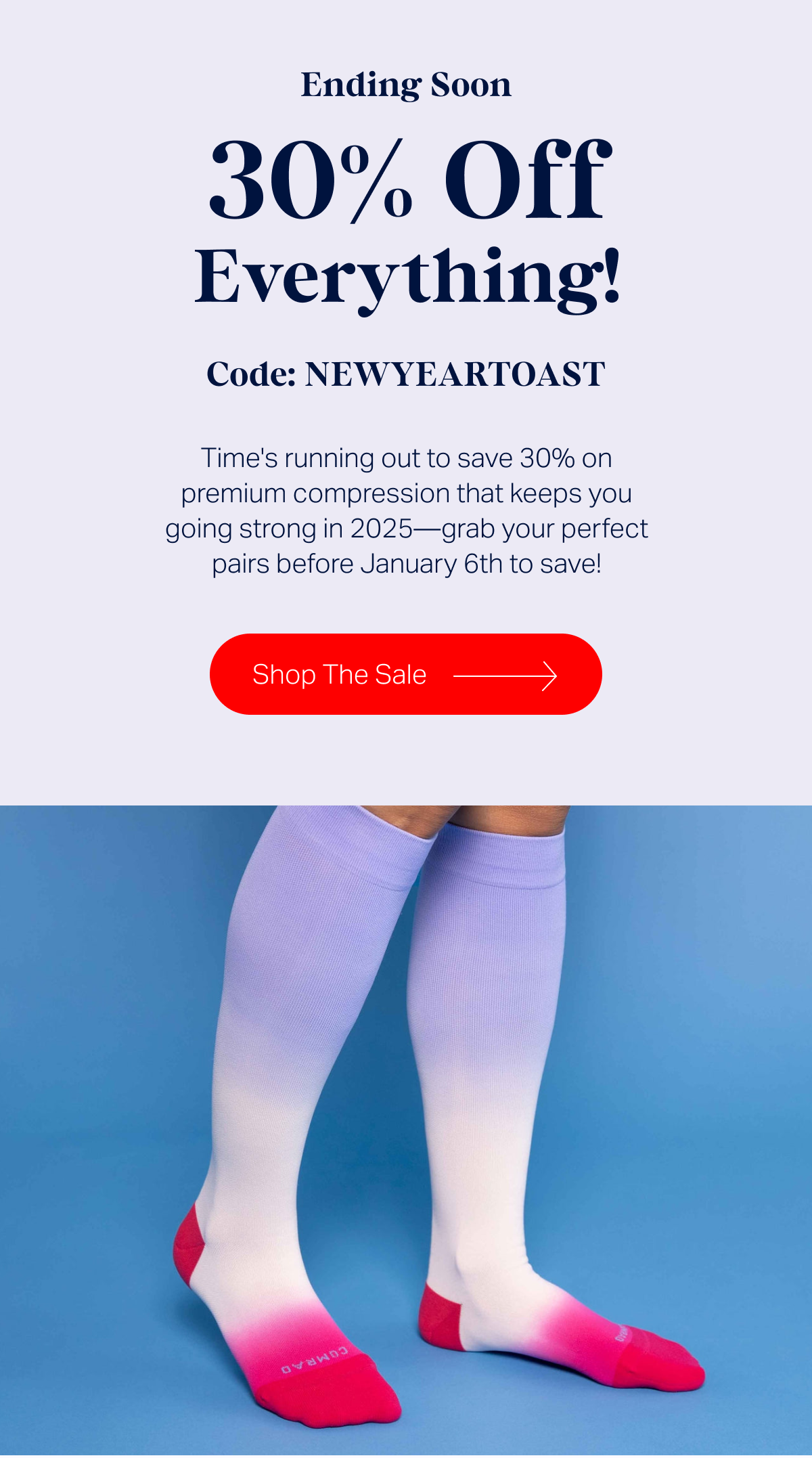 Ending Soon - 30% Off Everything with code NEWYEARTOAST