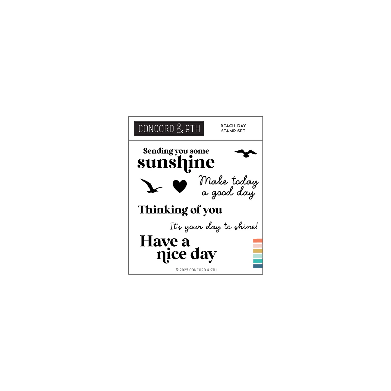 Image of Beach Day Stamp Set