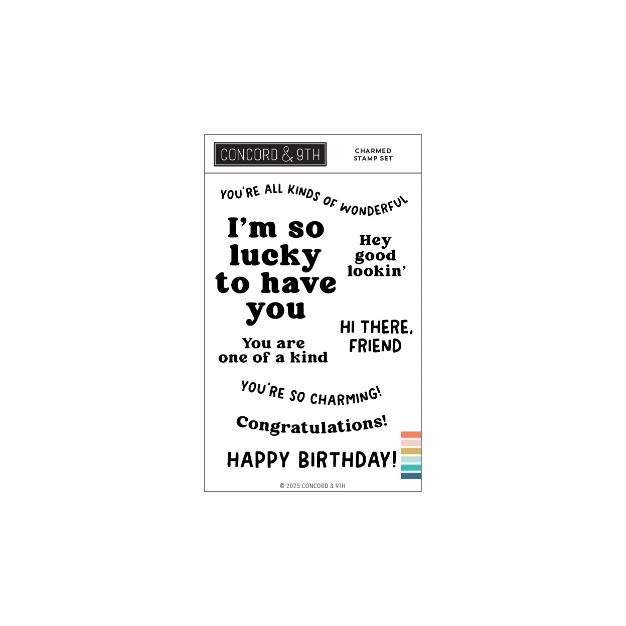 Image of Charmed Stamp Set