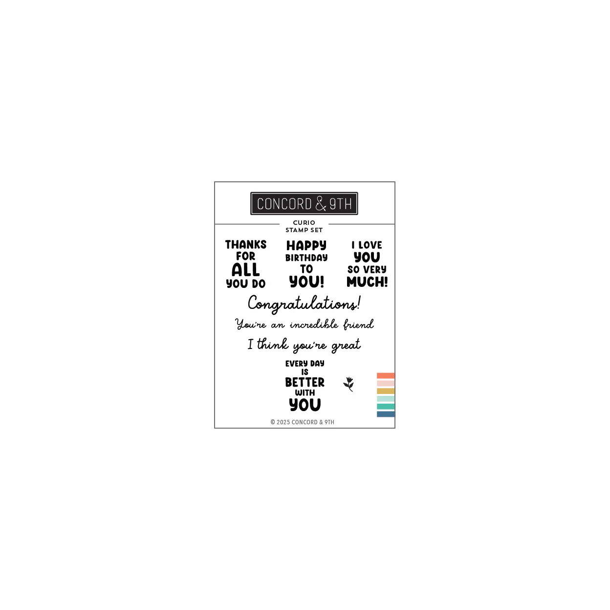 Image of Curio Stamp Set