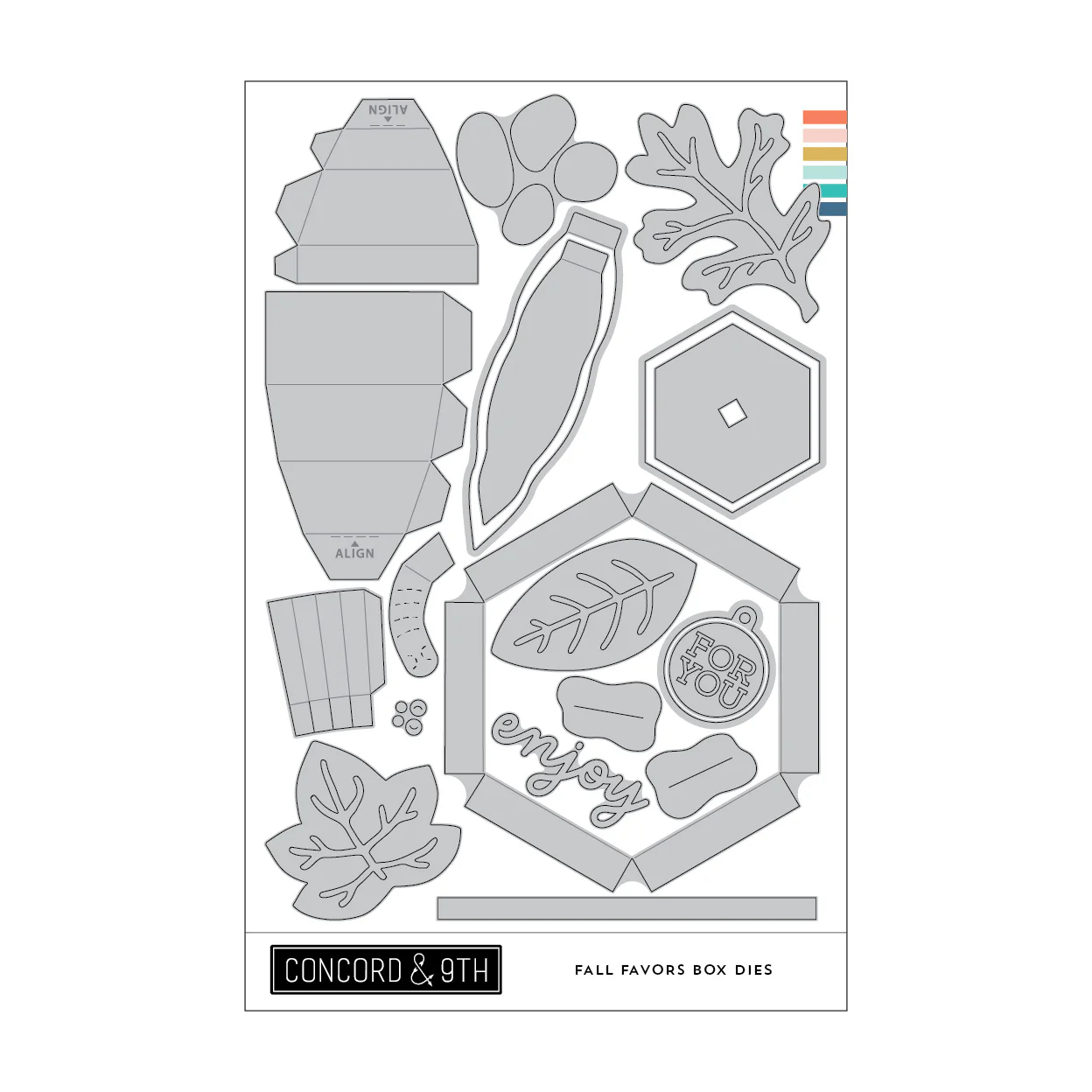 Image of Fall Favors Box Dies