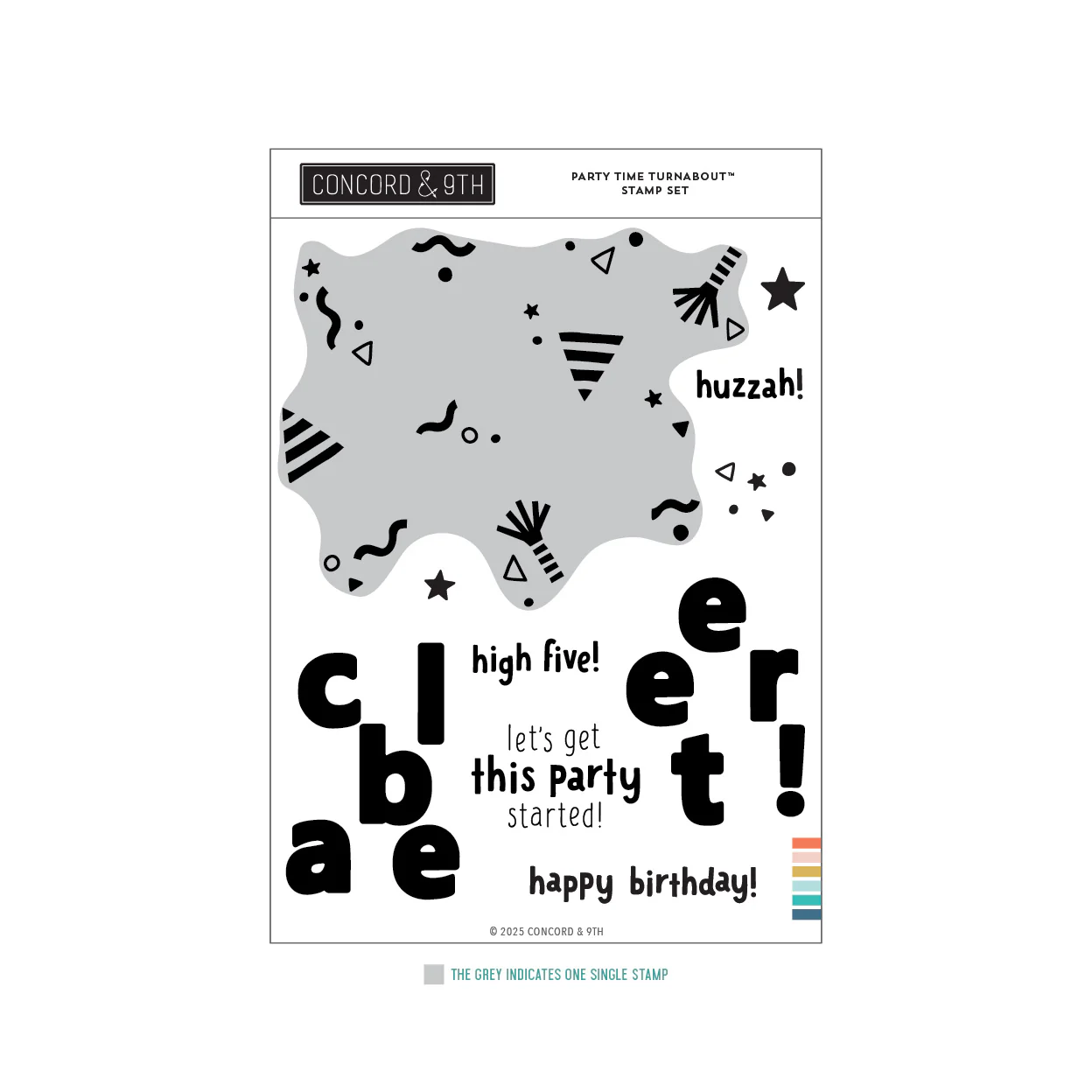 Image of Party Time Turnabout™ Stamp Set