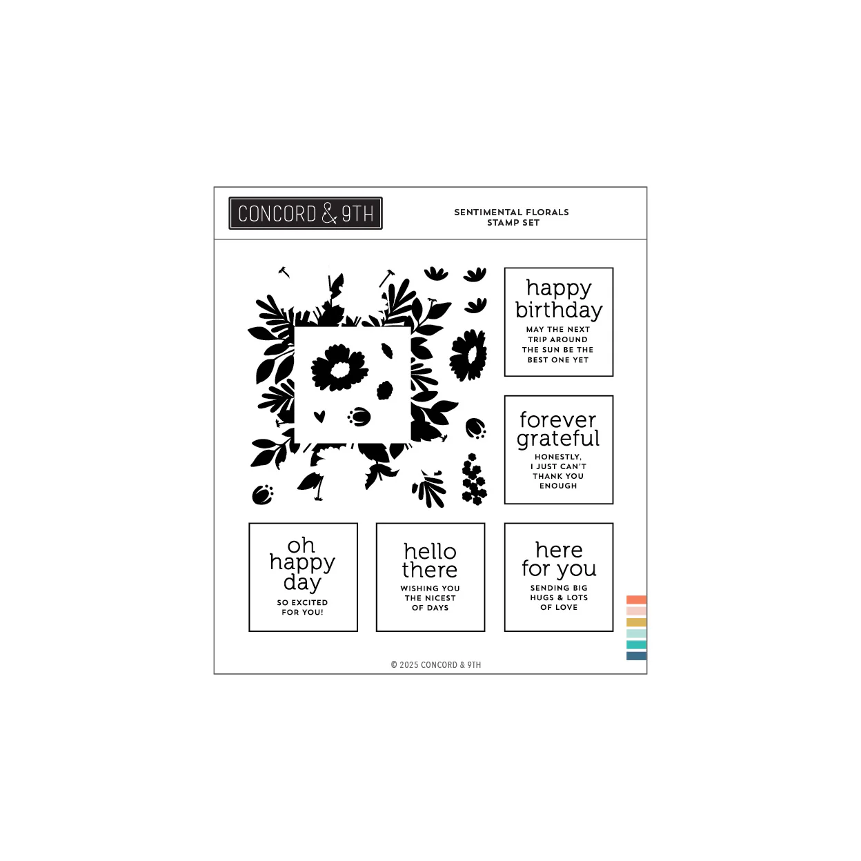 Image of Sentimental Florals Stamp Set