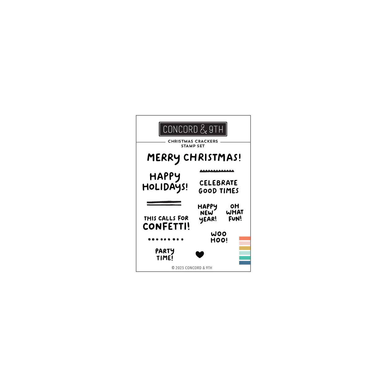Image of Joyful Wreath Stamp Set