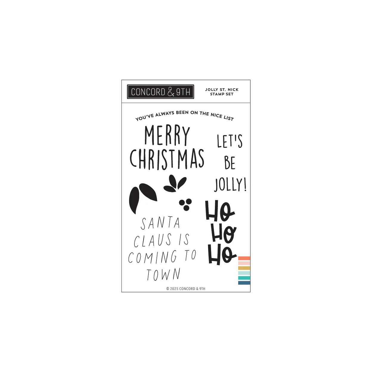 Image of Jolly St. Nick Stamp Set