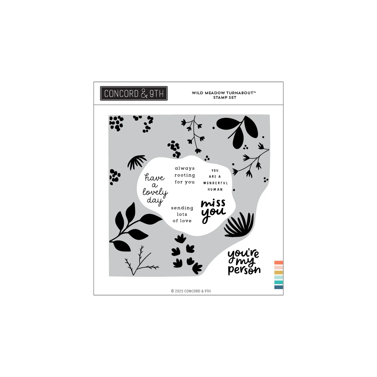 Image of Wild Meadow Turnabout™ Stamp Set