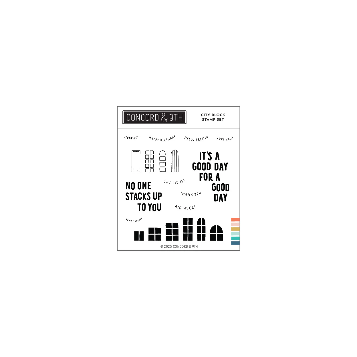 Image of City Block Stamp Set