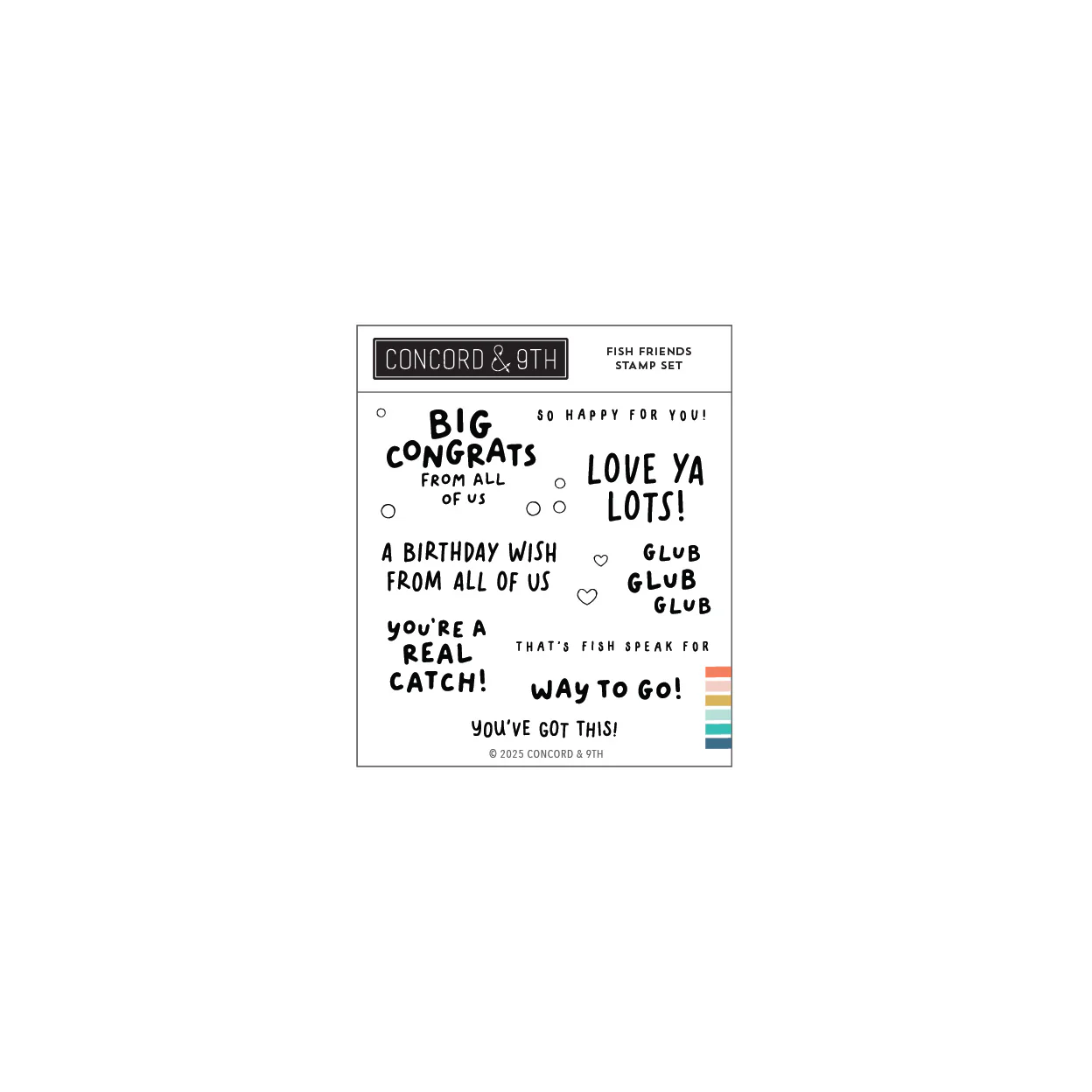 Image of Fish Friends Stamp Set