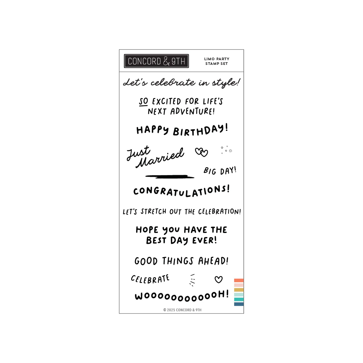Image of Limo Party Stamp Set