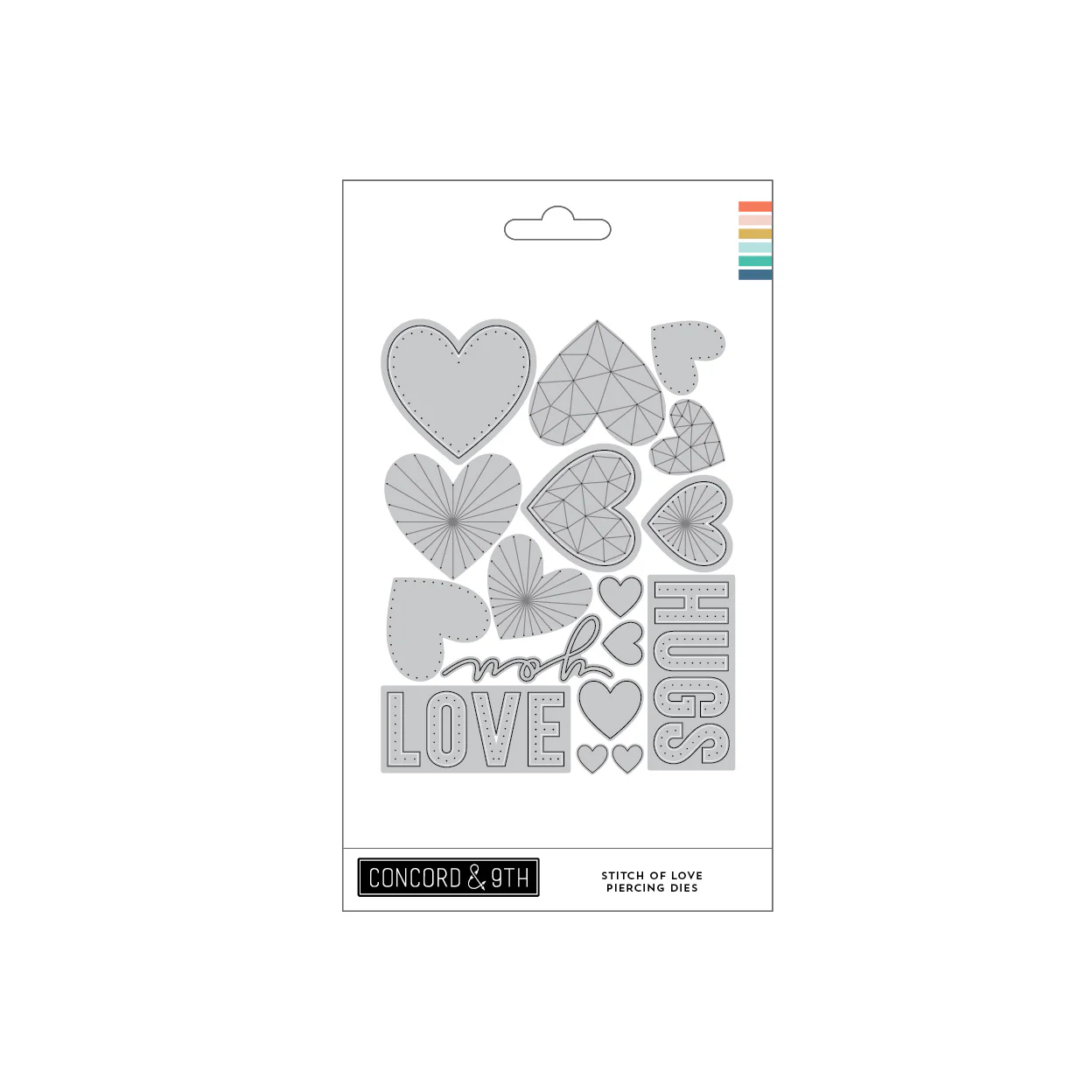 Image of Stitch of Love Piercing Dies