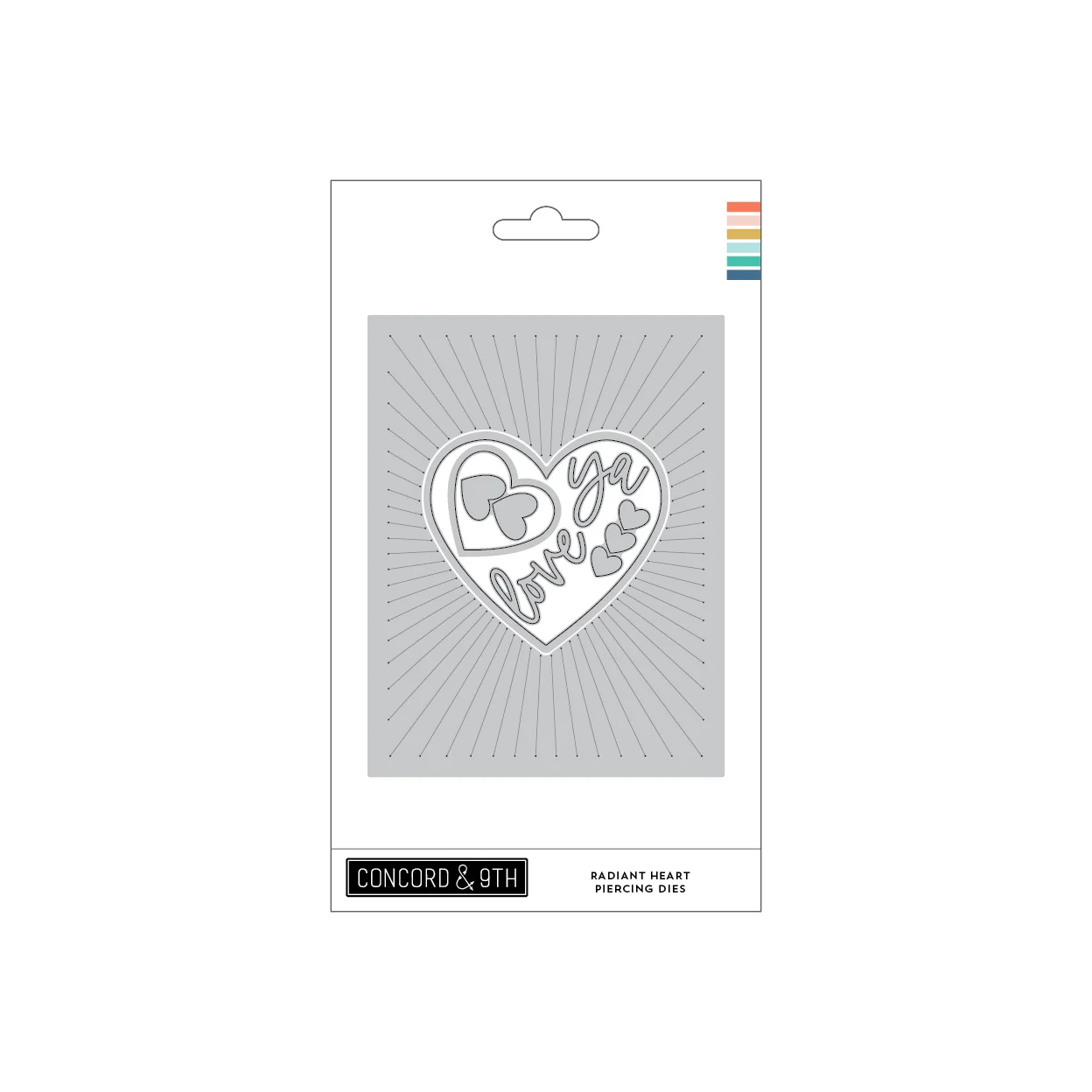 Image of Radiant Heart Piercing Dies