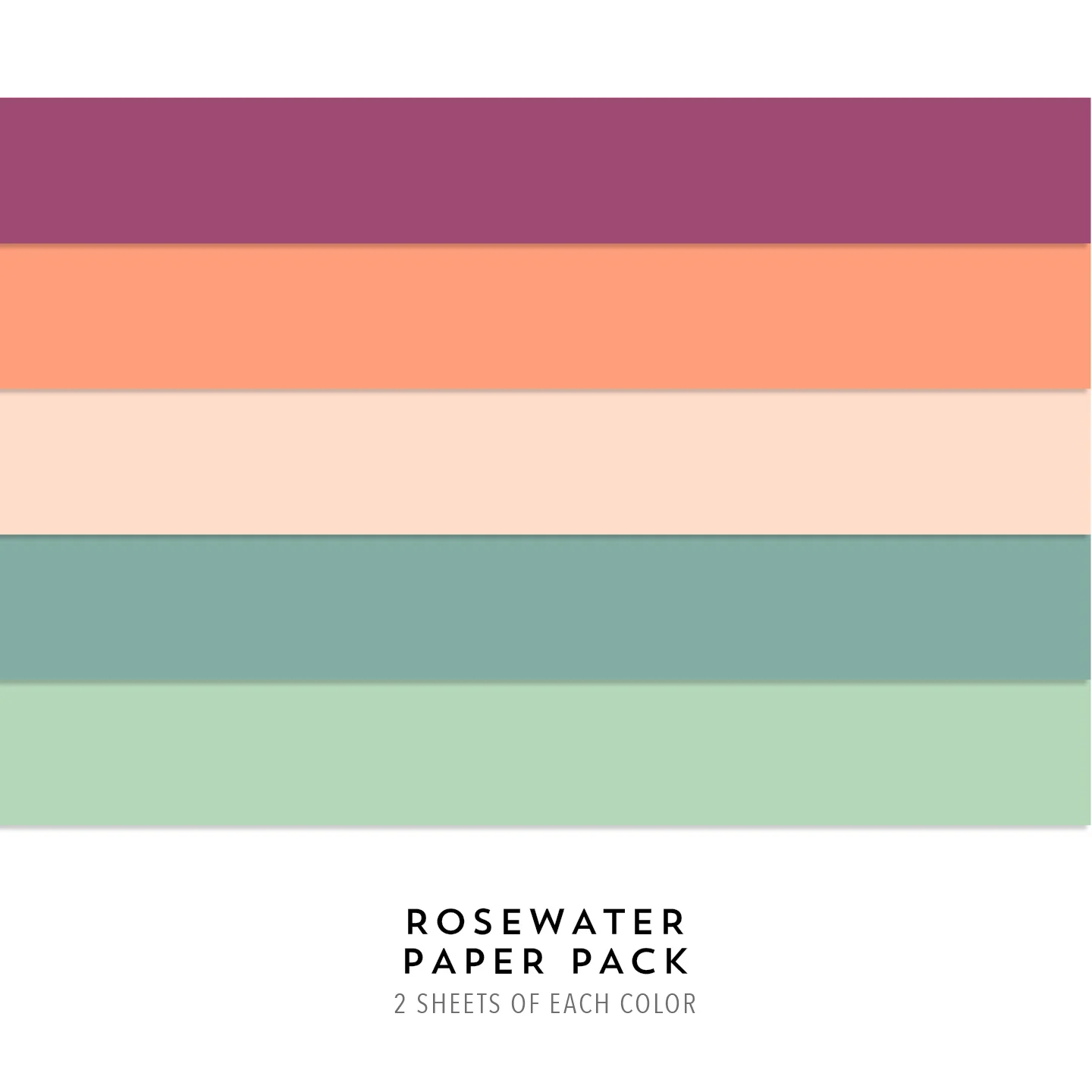 Image of Rosewater Assorted Cardstock Pack